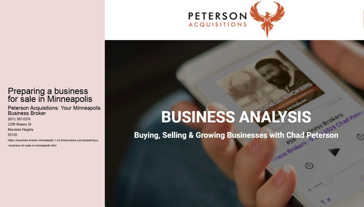 Preparing a business for sale in Minneapolis